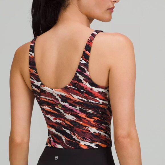 Lululemon Align Tank Lunar 2022New Year Tiger Tide Smoky Red Multi Size 12 Rare - Picture 2 of 11